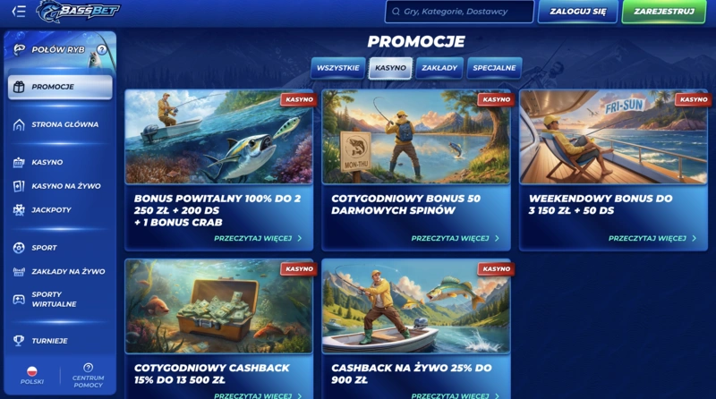 Bassbet Bonuses
