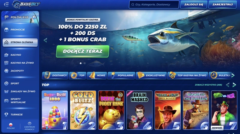 Bassbet Homepage